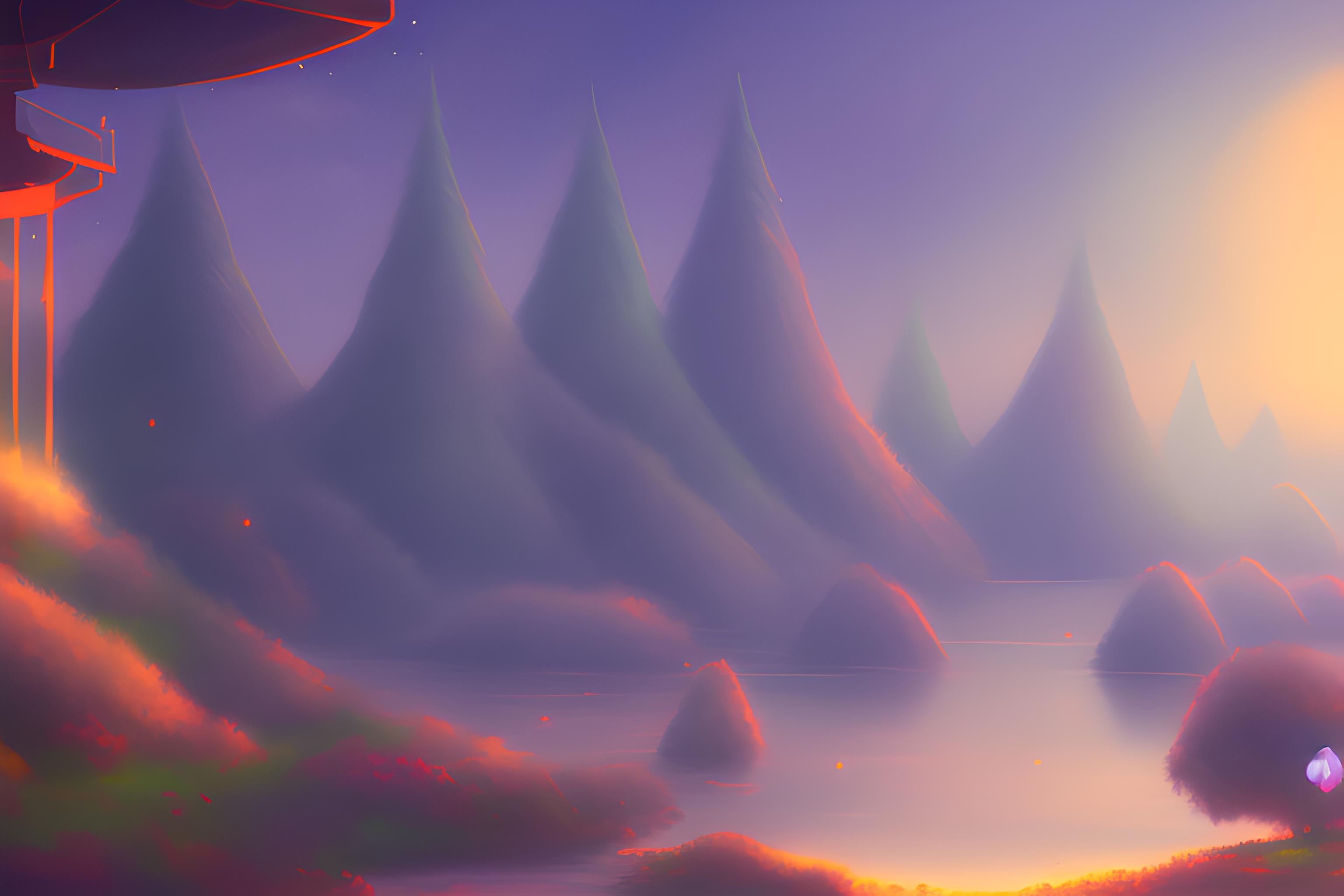 サイバーパンクな夜の街